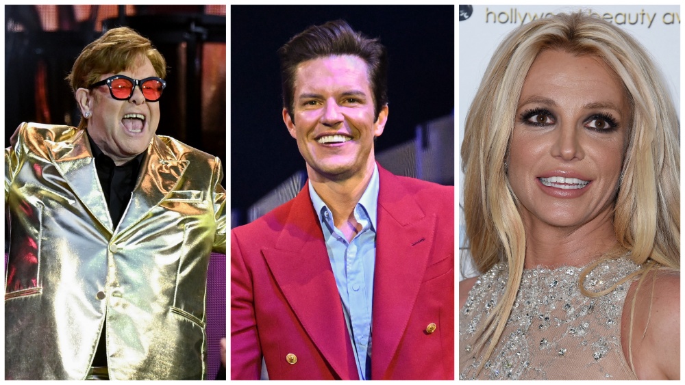 Elton John Doesn’t Bring Out Britney, But Instead Does ‘Tiny Dancer’ With… Brandon Flowers